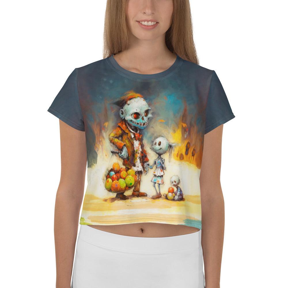 Creepy Dollhouse Crop Top - Beyond T-shirts