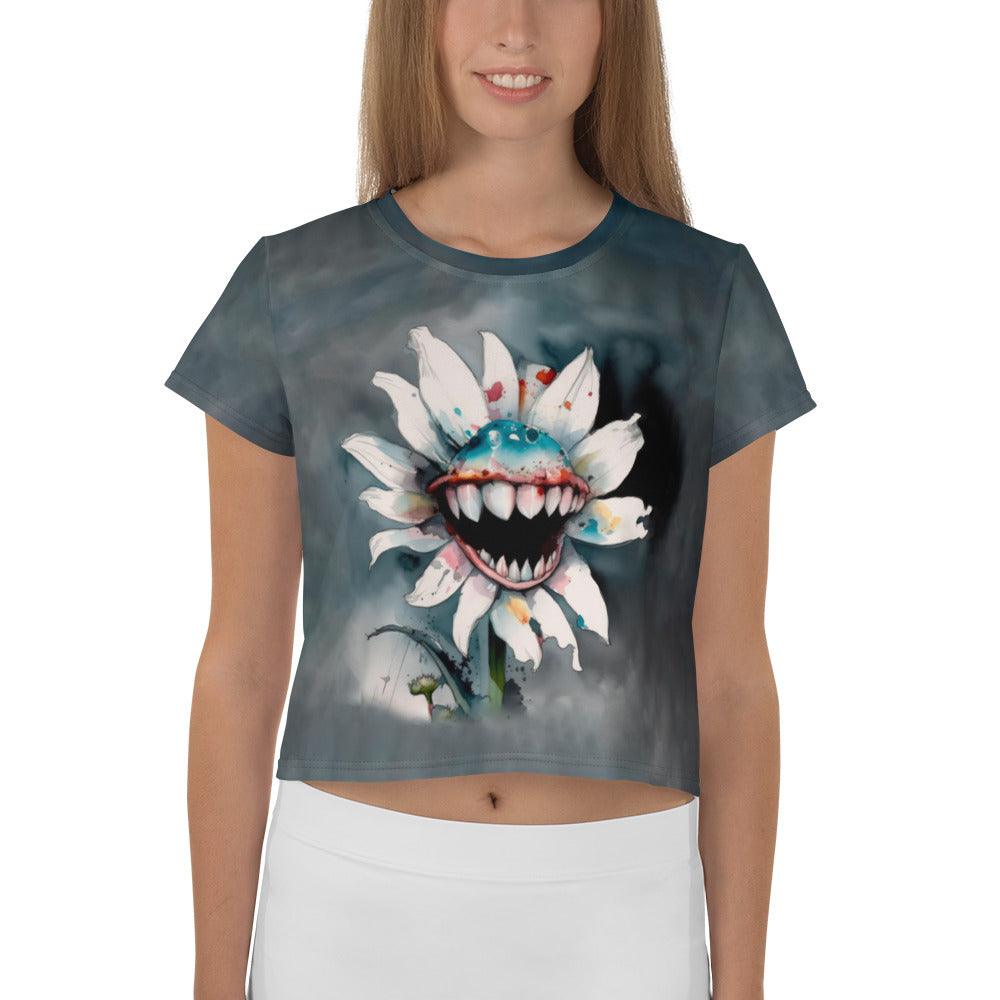 All-Over Print Crop Tee - Beyond T-shirts