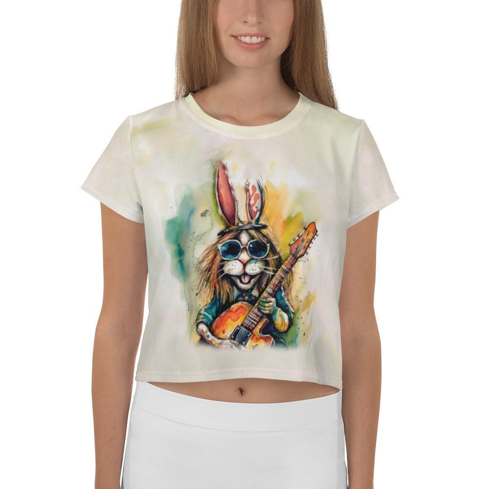 Playful Profiles Caricature Crop T-Shirt - Beyond T-shirts