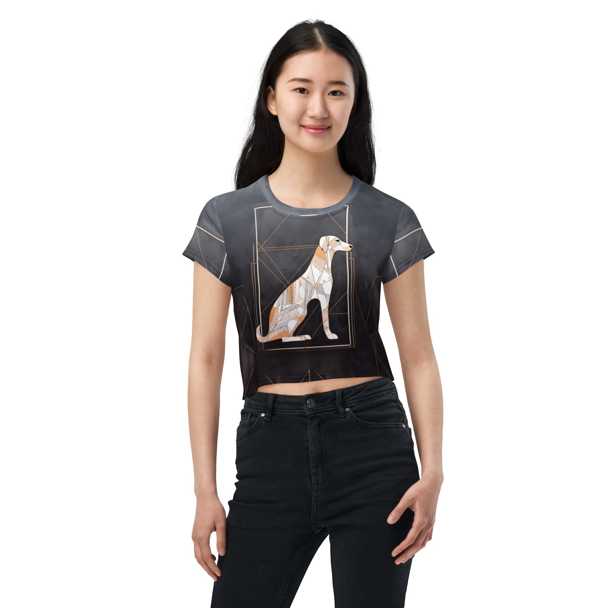 Majestic Macaque Mosaic T-Shirt