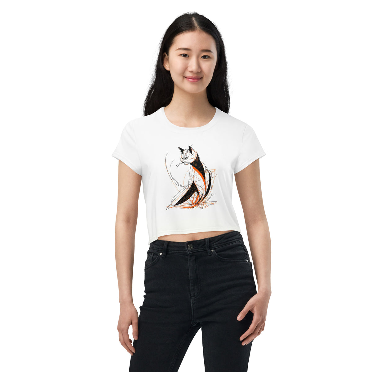 Unique Unicorn Utopia Women's Crop T-Shirt