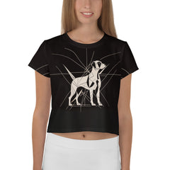 Zealous Zorse Zephyr Women's Crop T-Shirt