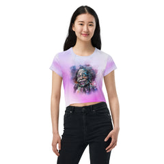 Animated Artist’s Ambition Women's Crop Top