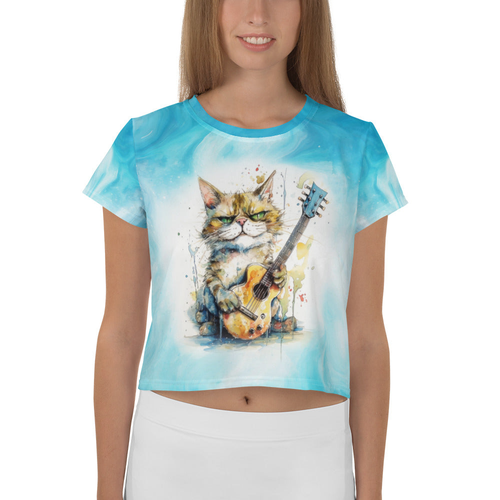 Ingenious Inventor’s Imagination Women's Crop Top