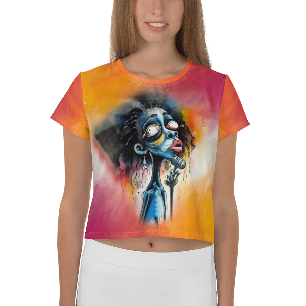 Jovial Jester’s Jest Women's Crop Top