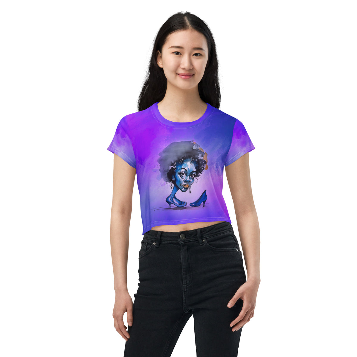 Mystical Magician’s Mirth Women's Crop Top