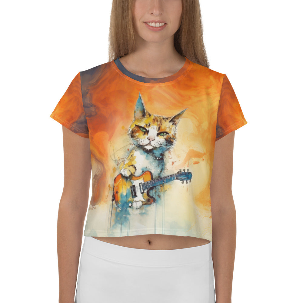 Theatrical Traveler's Tale Women's Crop Top