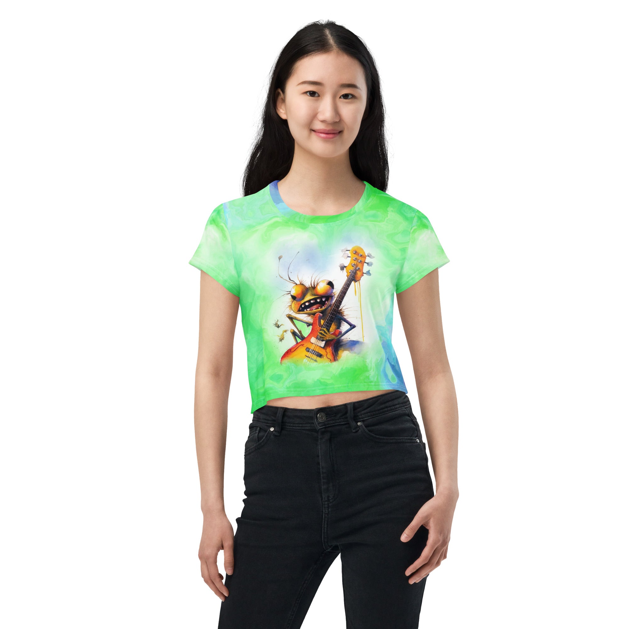 Wacky Wizard’s Whimsy Women's Crop Top