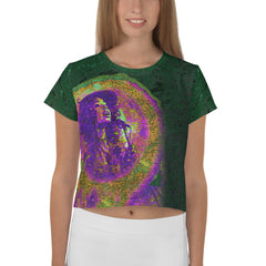 Encore Elegance Ensemble All-Over Print Crop Tee