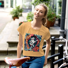 Classical Charm Crop T-Shirts