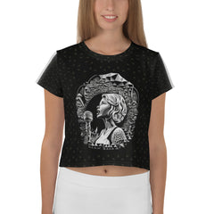 Soulful Serenity Crop T-Shirts