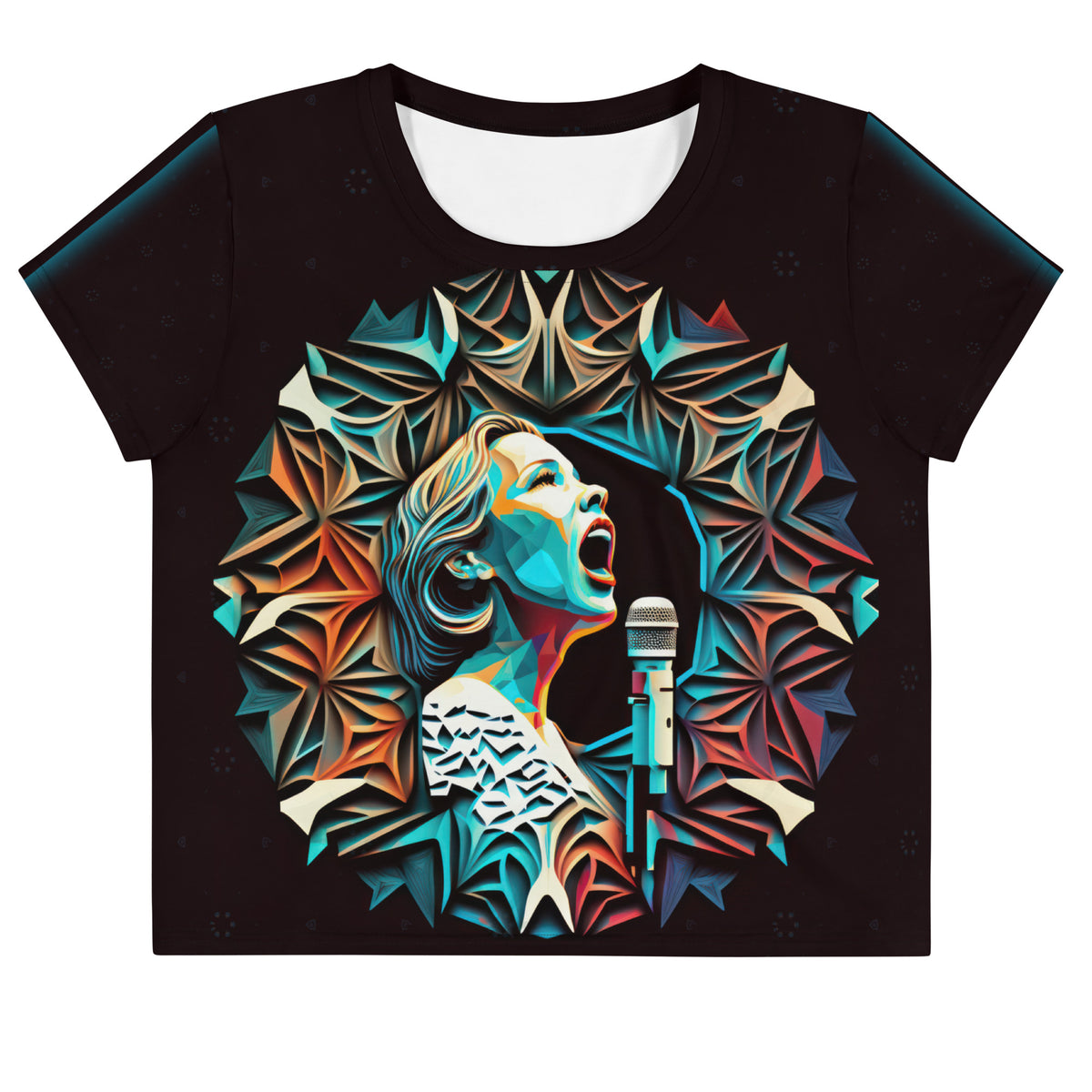 Melodic Muse Crop T-Shirt