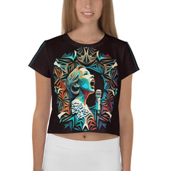 Melodic Muse Crop T-Shirt