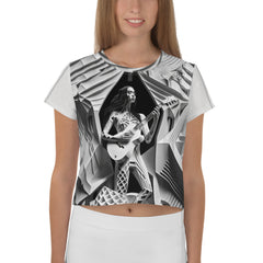 Maestro Melody All-Over Print Crop T-Shirts