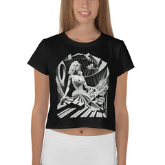 Pop Artistry Crop T-Shirts