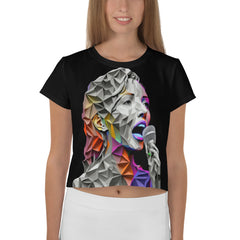 Rhapsody Reverie All-Over Print Crop T-Shirts