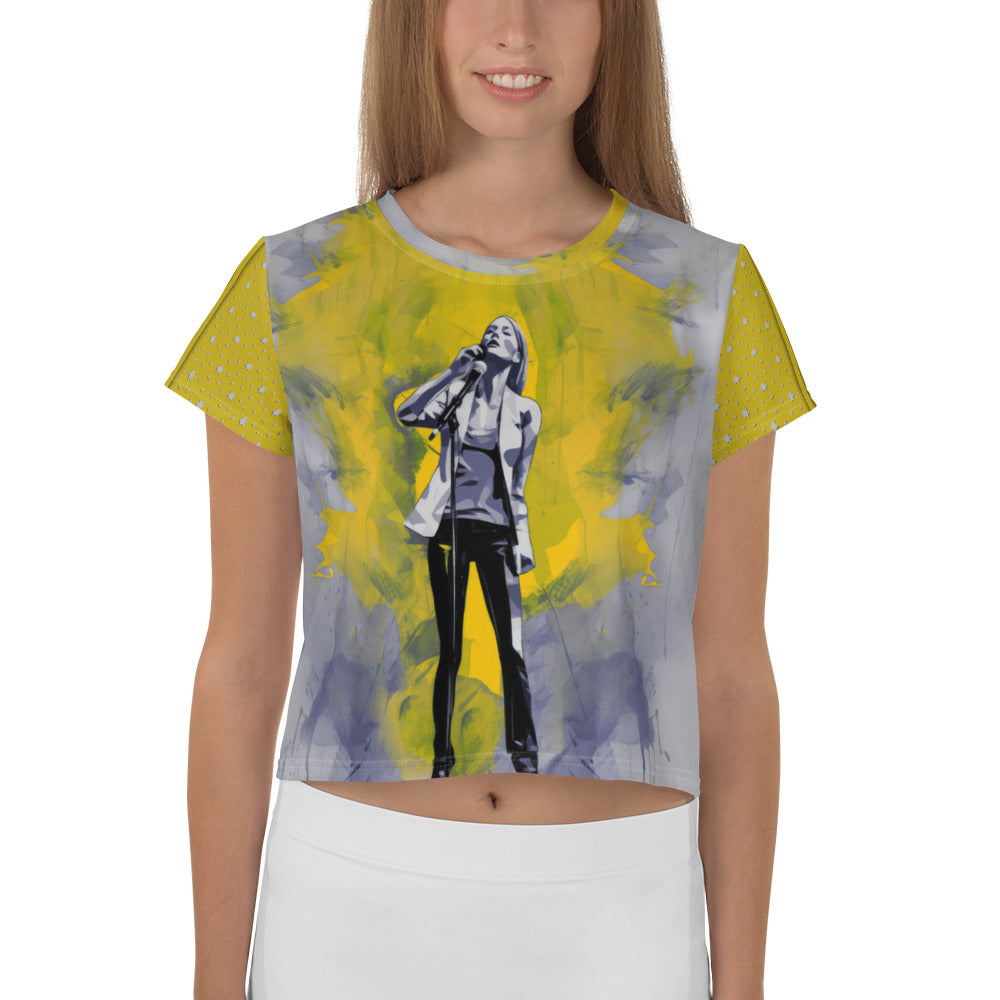 Artistic Vision Crop Tee