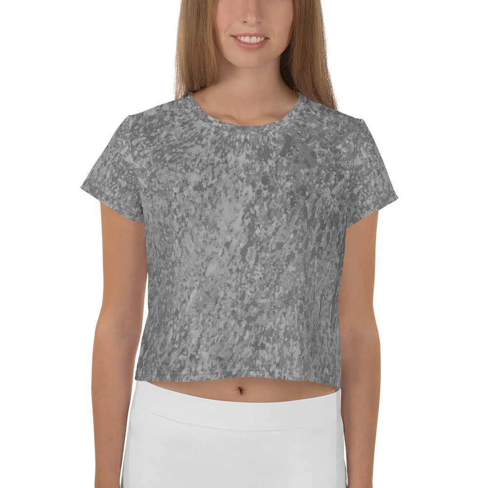 Weathered Wood Crop T-Shirt