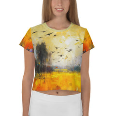 Desert Mirage Women's Crop Tee