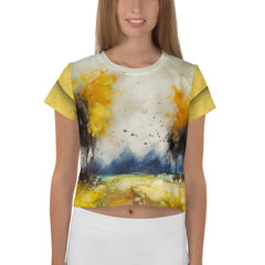 Enchanted Meadow Women's Crop Tee