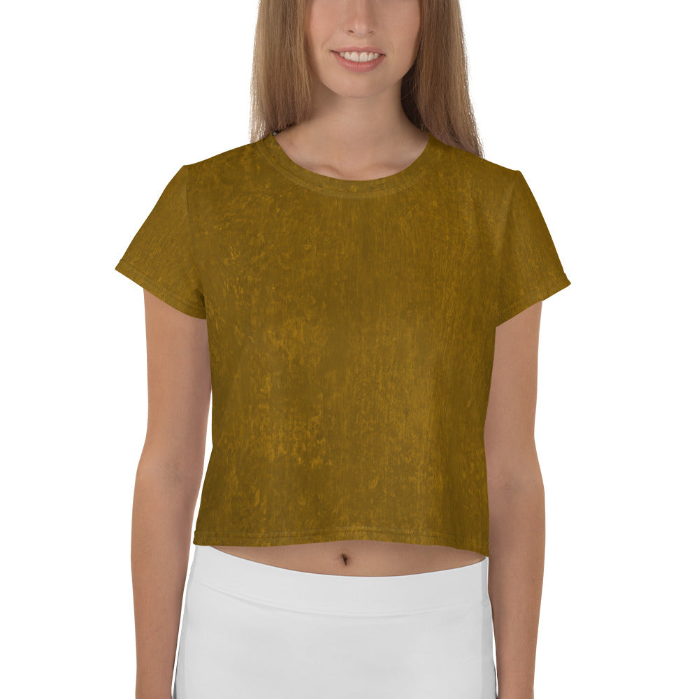 Copper Patina Women's Crop Tee