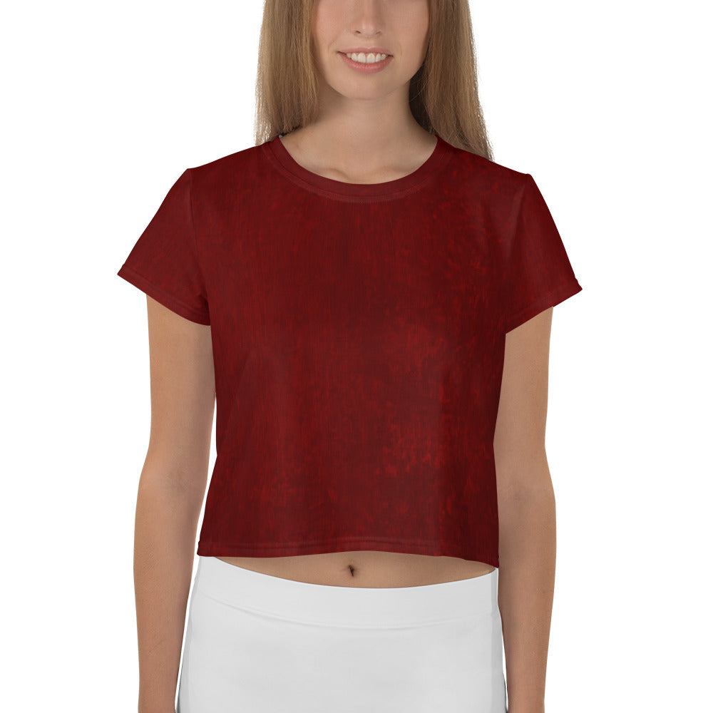 Titanium Elegance Women's Crop Tee