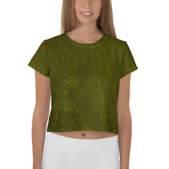 Gold Foil Women's Crop Tee