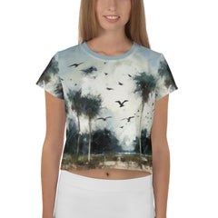 Urban Jungle Adventure Women's Crop Tee