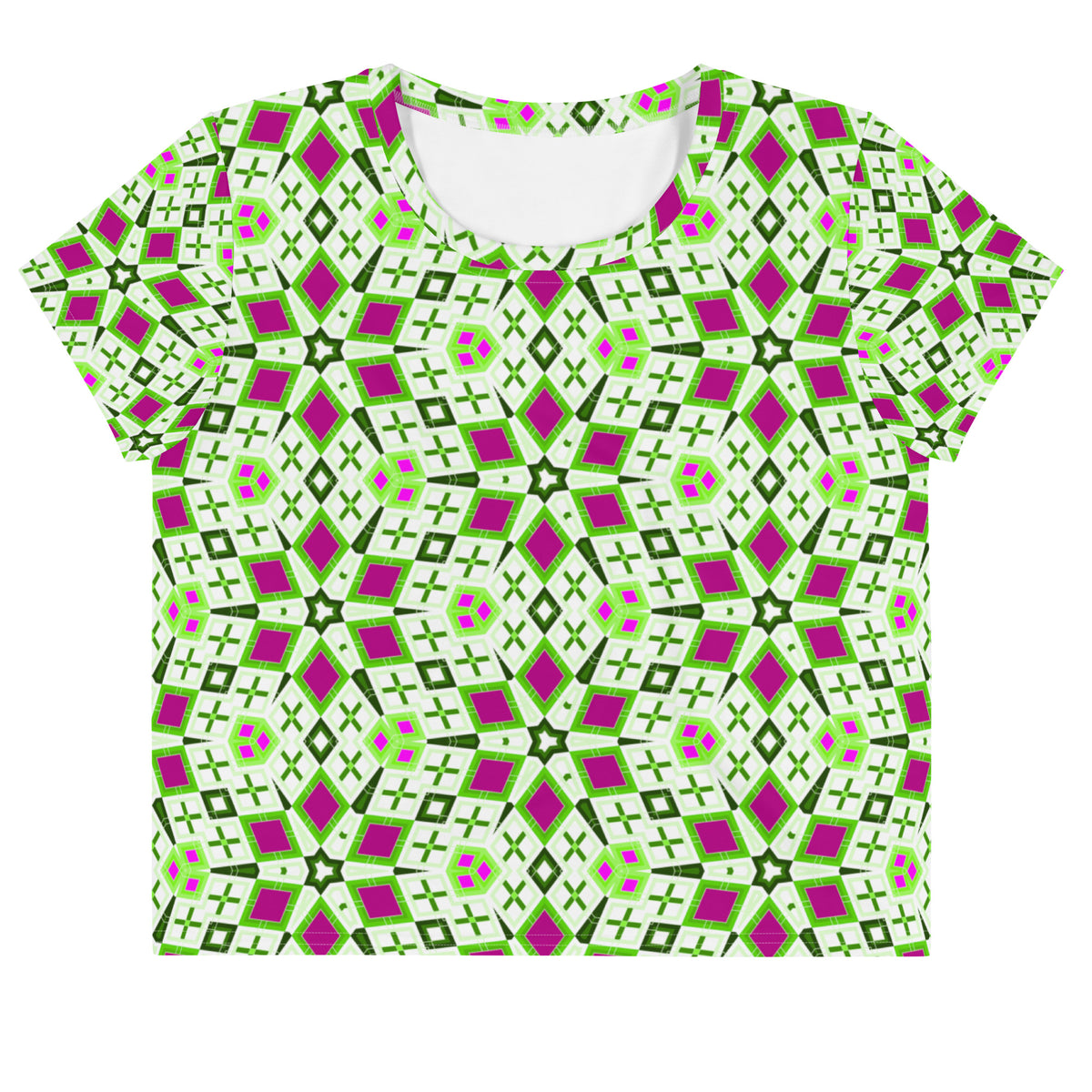 Kaleidoscope Dream Women's Crop Tee