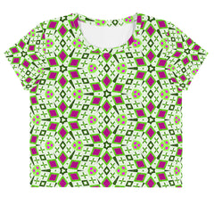 Kaleidoscope Dream Women's Crop Tee