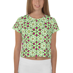 Kaleidoscope Dream Women's Crop Tee