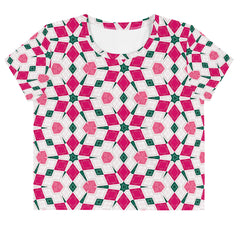 Kaleidoscope Bliss Crop Tee