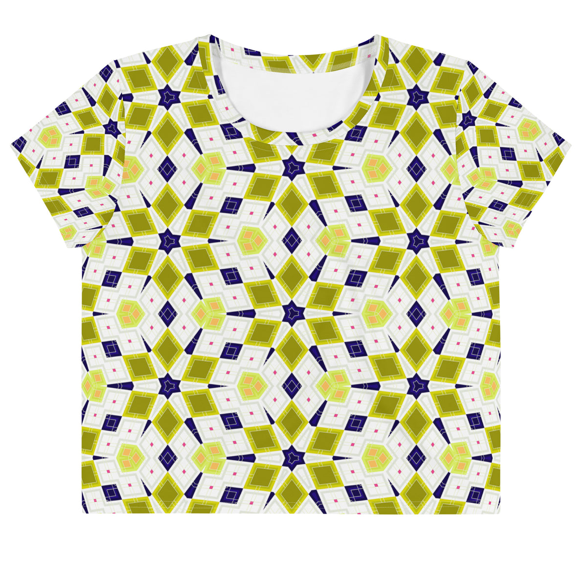 Kaleidoscope Magic Crop Tee