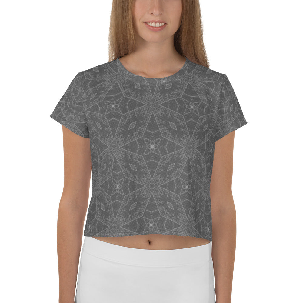 Blooming Blossoms Crop T-Shirt