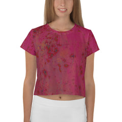 Linen Love Crop T-Shirt