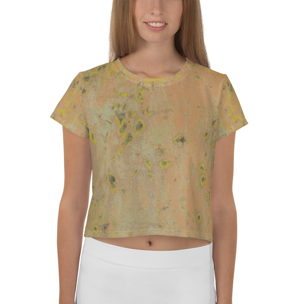 Lace Lullaby Crop T-Shirt