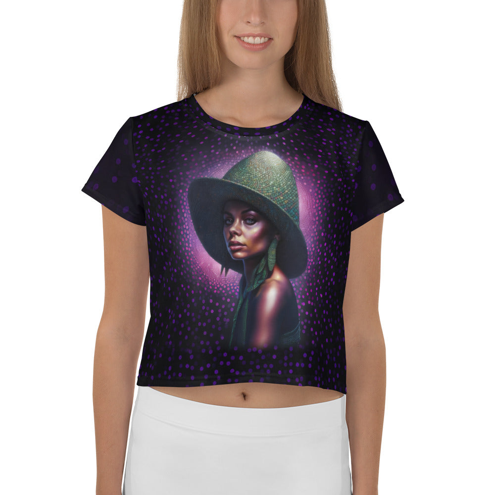 Urban Sophistication Women's Crewneck Tee in casual setting