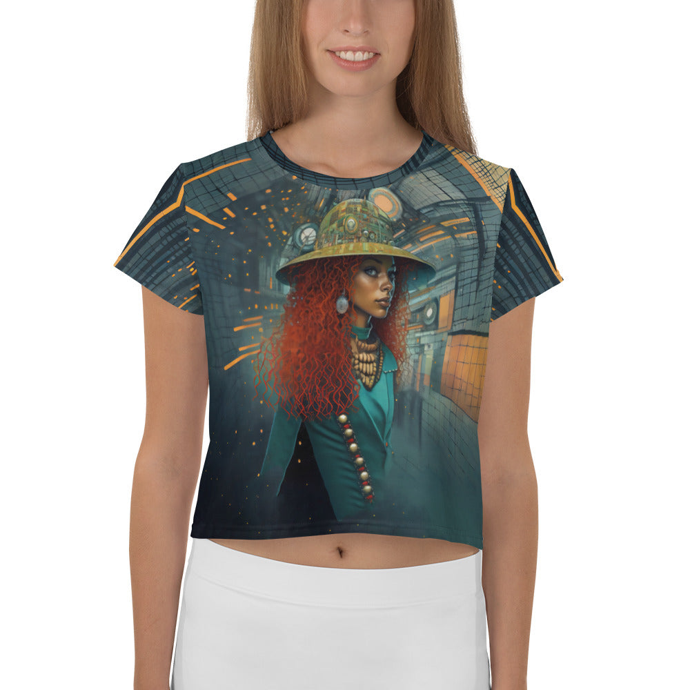 Artistic Vision women's crewneck tee front view