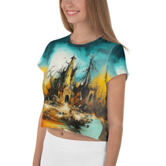 Haunted Nights Crop Tee - Beyond T-shirts