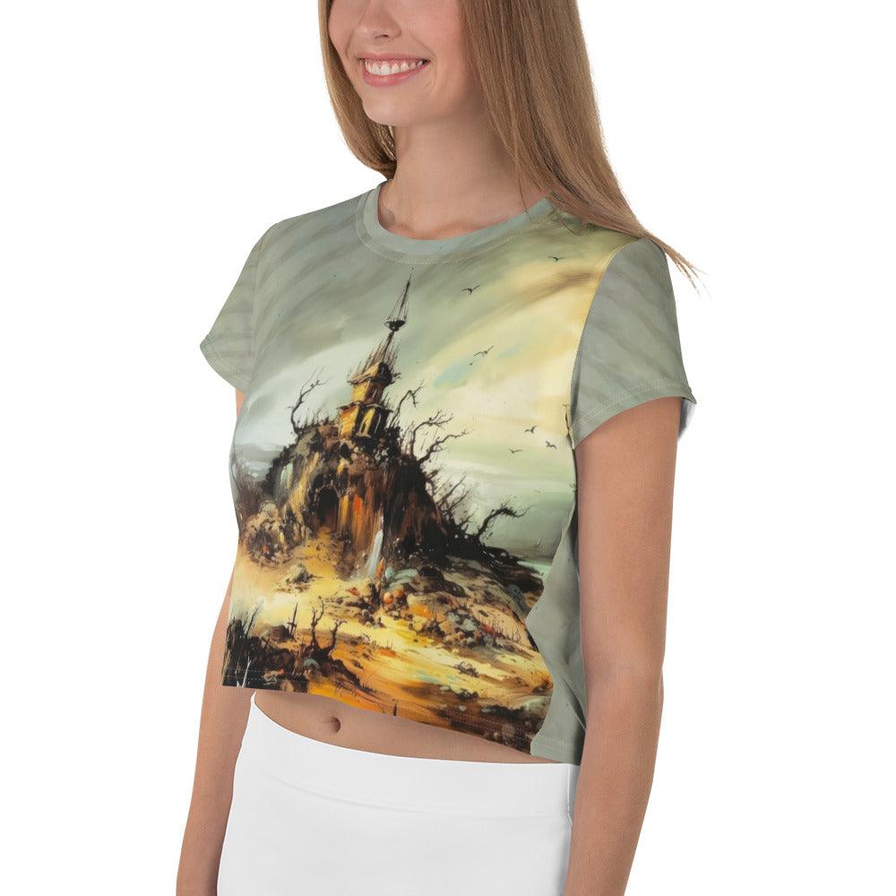 Moonlit Enchantment Crop Tee - Beyond T-shirts