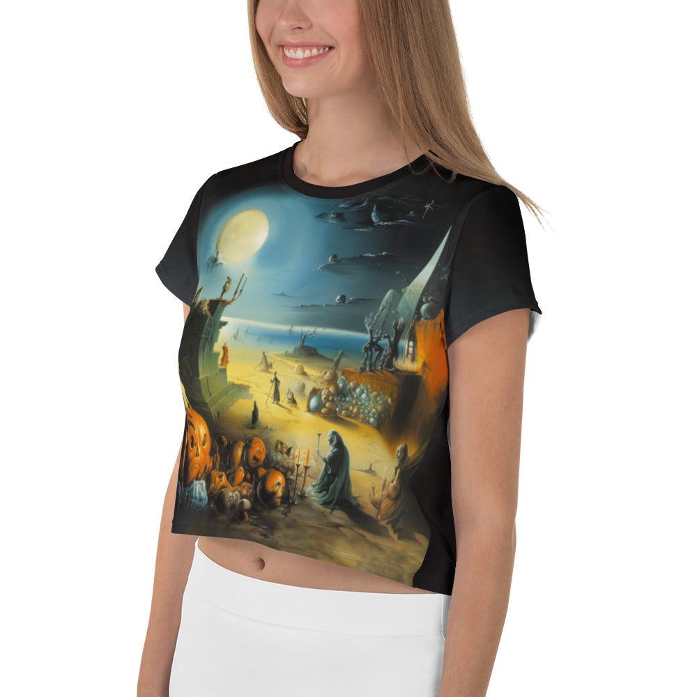 Midnight Magic Crop Tee - Beyond T-shirts