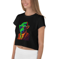 Jungle Explorer Monkey Crop T-Shirt Duo - Beyond T-shirts