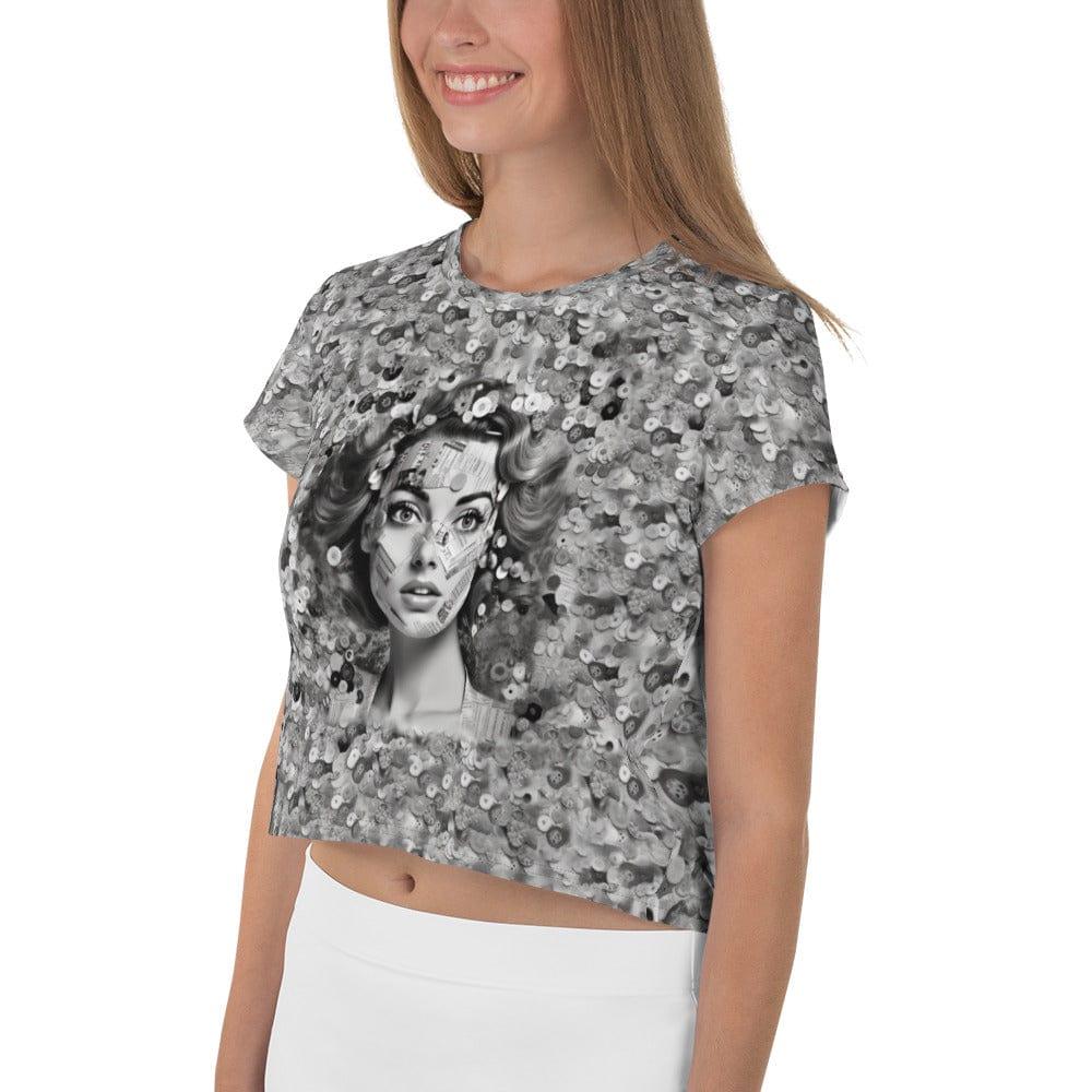 Music Passion Women's Music Inspired Crop T-Shirt - Beyond T-shirts