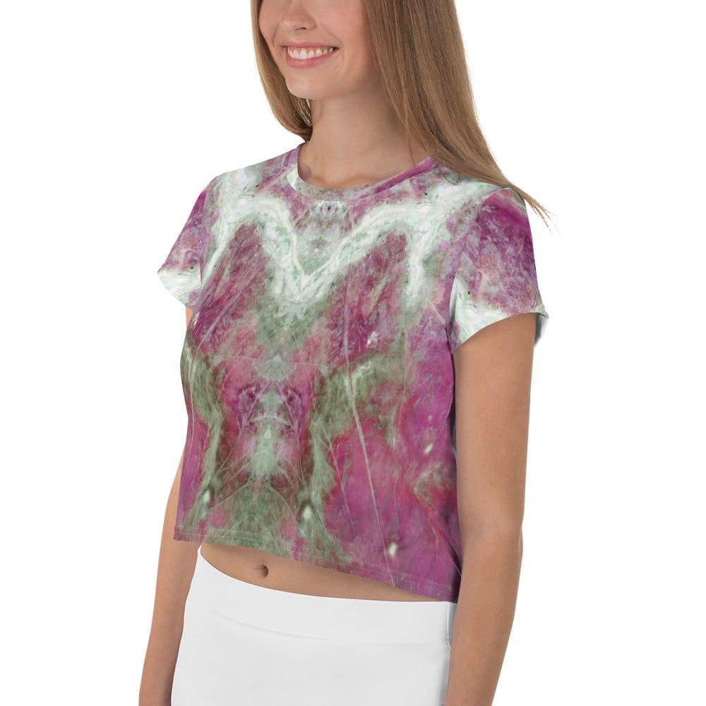 Wildflower Whimsy Women's Crop Tee - Beyond T-shirts