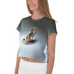 Futuristic Utopia Women's Crop Top - Beyond T-shirts