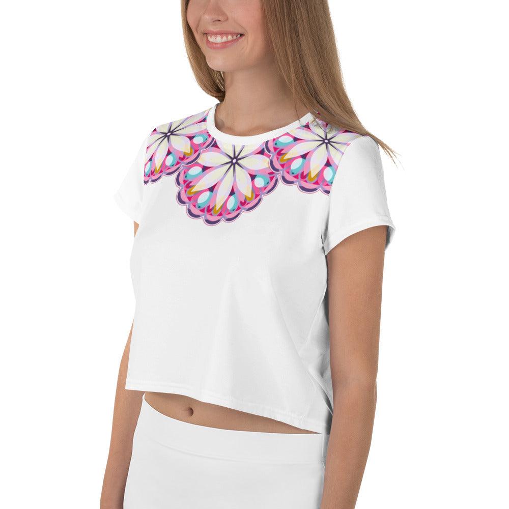 All-Over Print Crop Tee - Beyond T-shirts