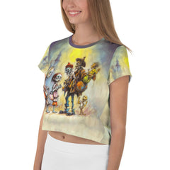 Phantom Masquerade Crop Top - Beyond T-shirts