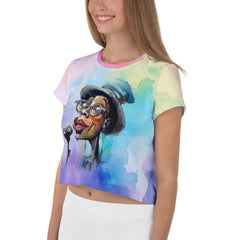 Symphony of Smiles Crop T-Shirt