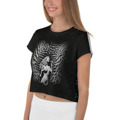 Electro Euphoria Crop T-Shirts