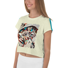 Guitar Glam Crop T-Shirts